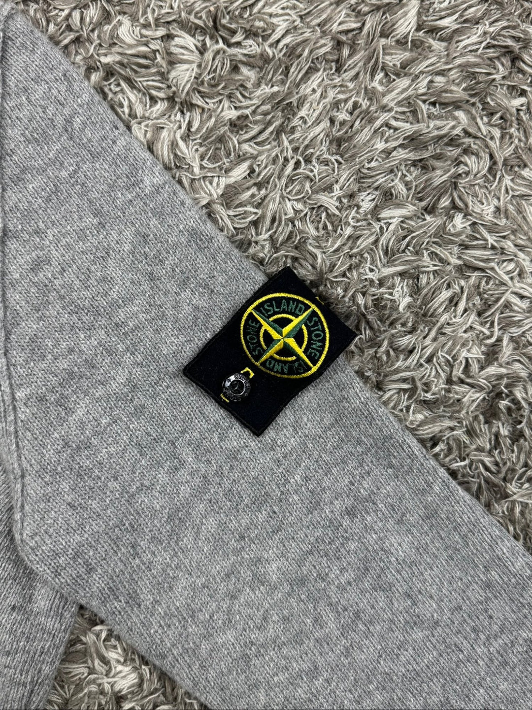 Stone Island maglione lana half zip