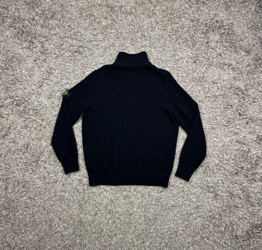 Stone Island maglione con zip e bottoni