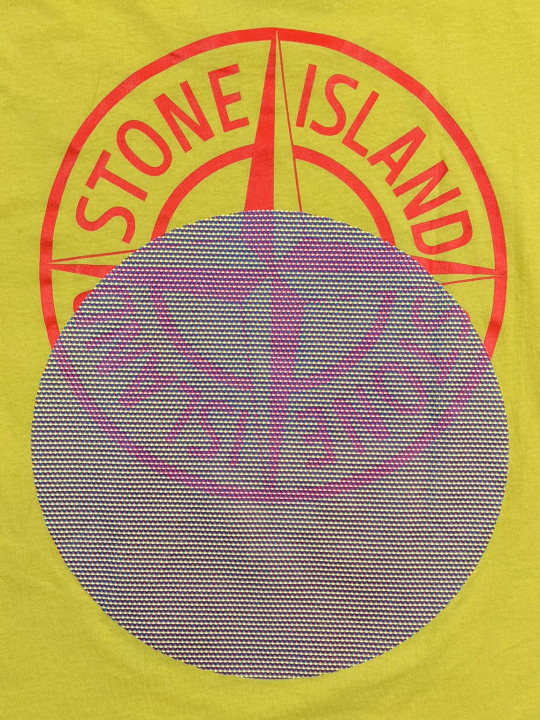 Stone Island T-shirt Stampa Posteriore