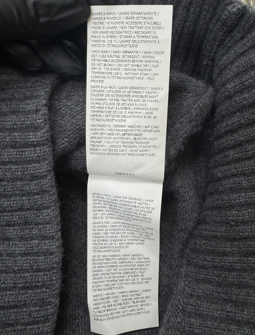 Stone Island maglione in lana con bottoni