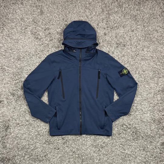Stone Island Light Soft Shell SI Check Grio