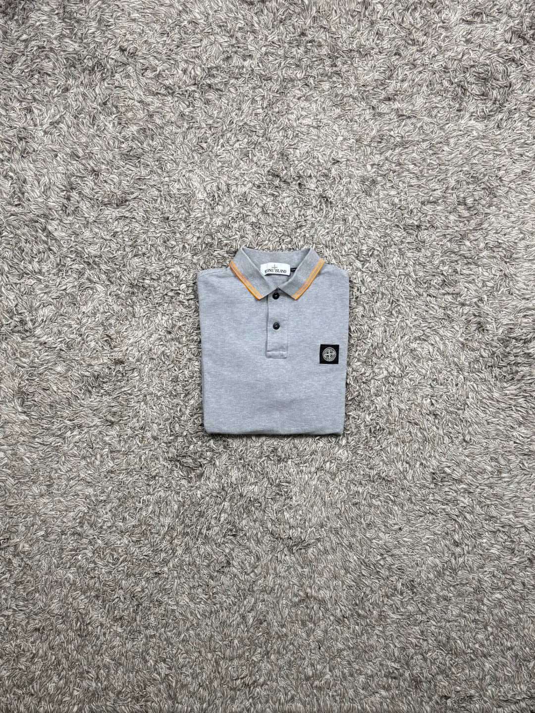 Stone Island Polo Dettaglia Arancio