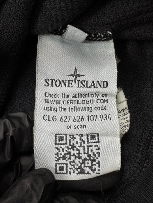 Stone Island felpa full zip con cappuccio