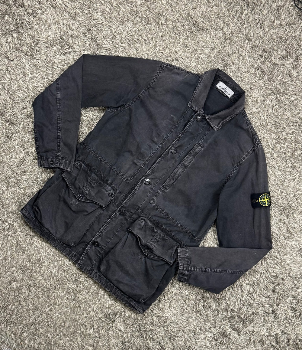 Stone Island Tela Smerigliata Overshirt