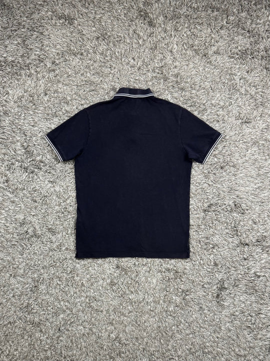 Stone Island Polo Dettagli Bianchi