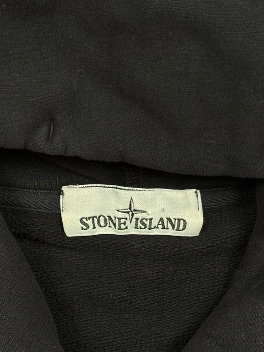 Stone Island Felpa con zip e cappuccio