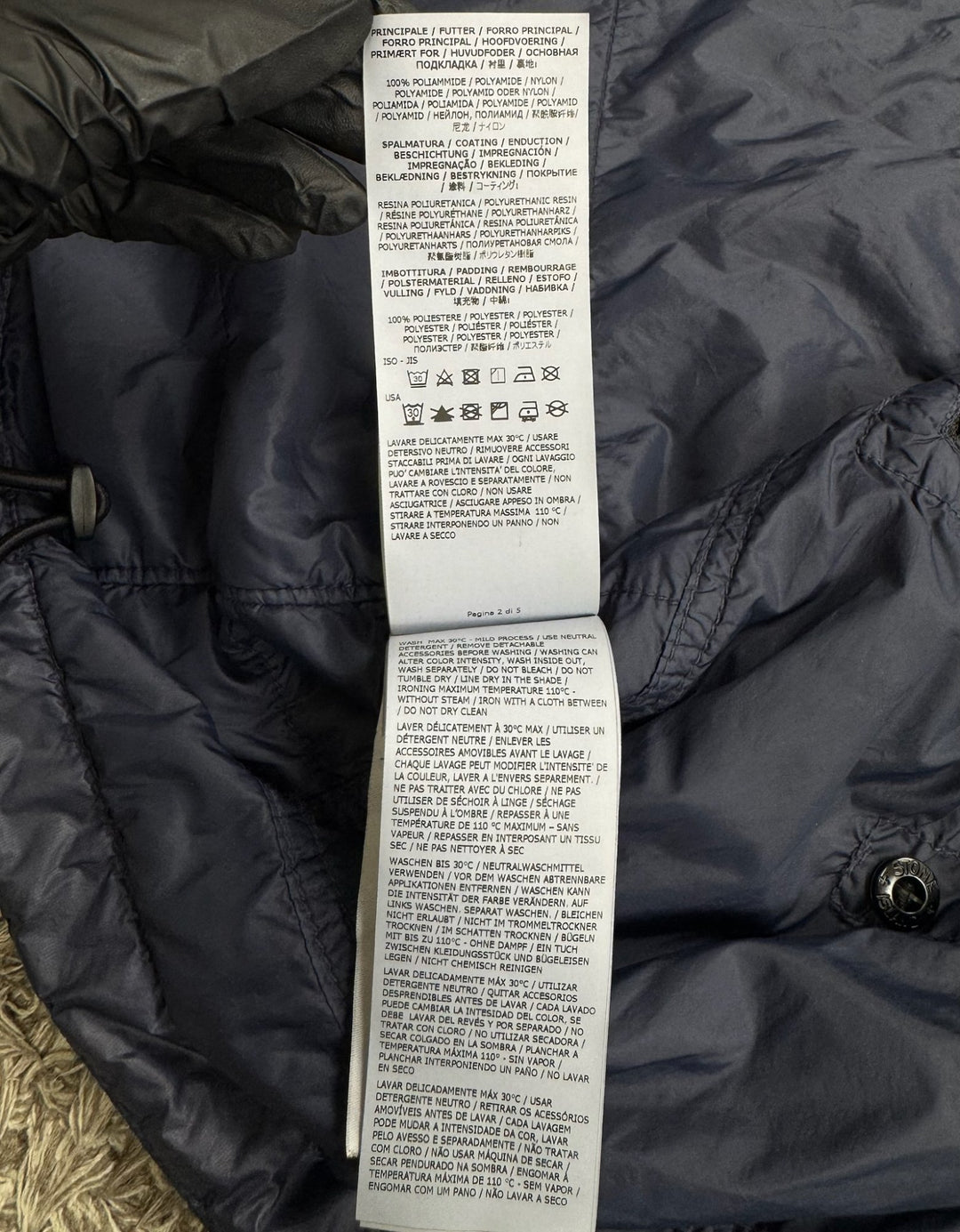 Stone Island Garment Dyed