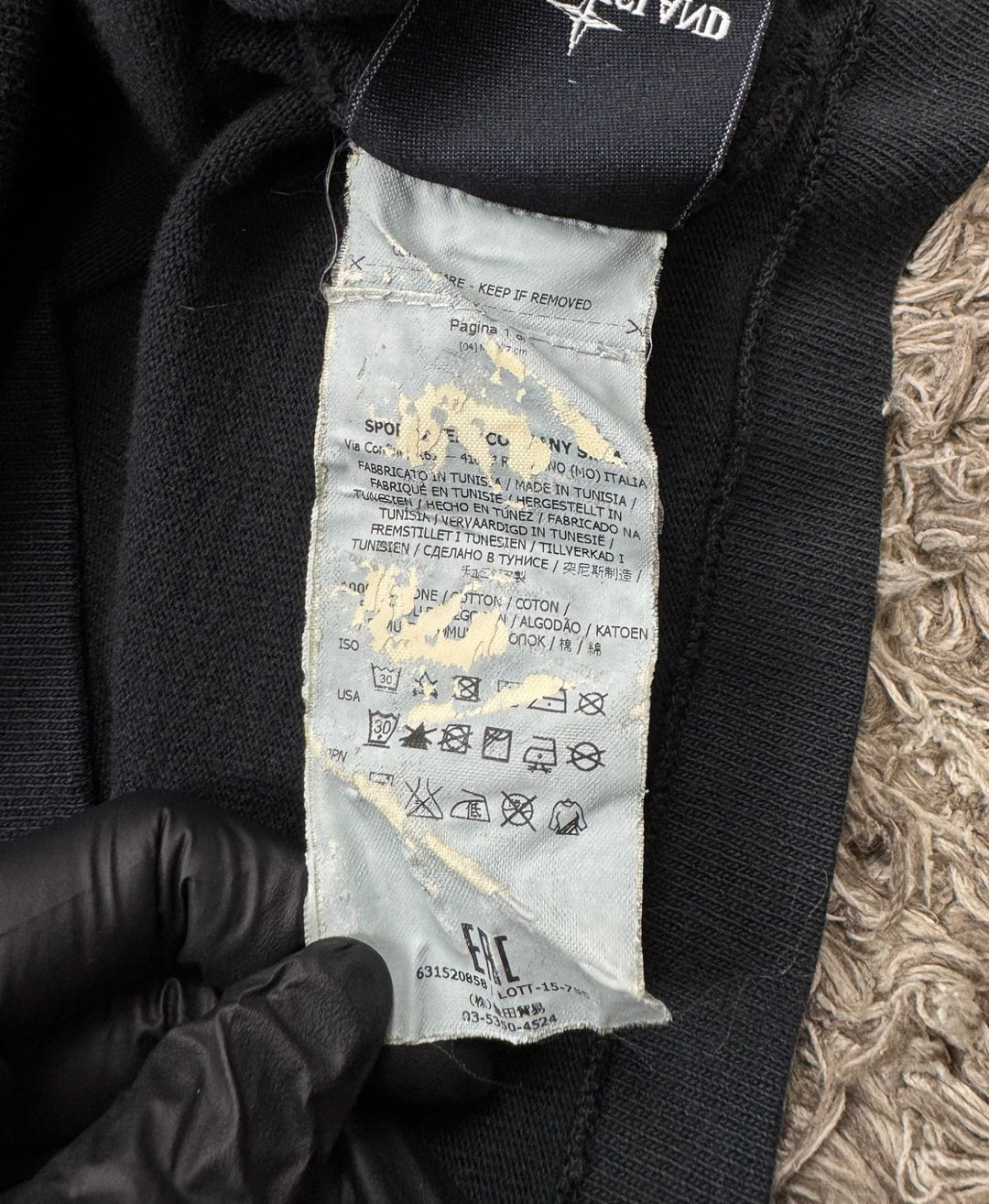 Stone Island felpa girocollo
