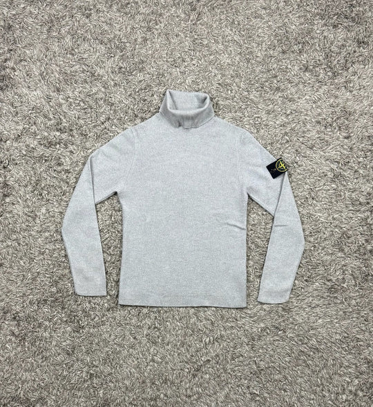 Stone Island maglione lana collo alto