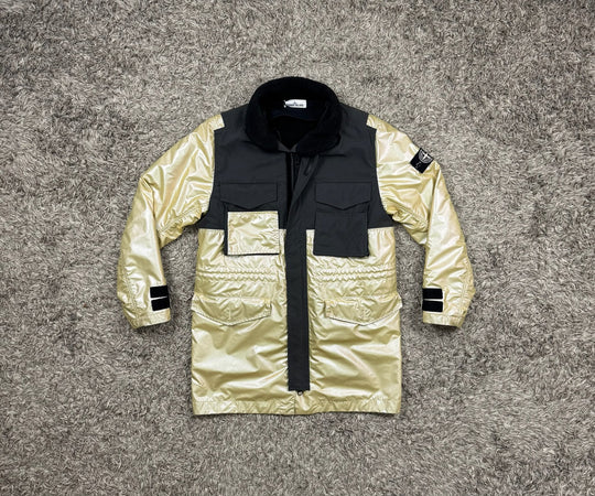 Stone Island Iridescent Coating Tela