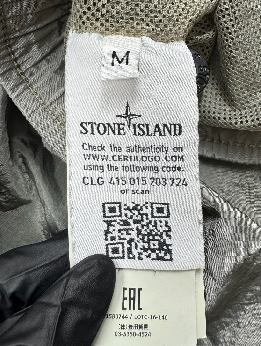 Stone Island costume