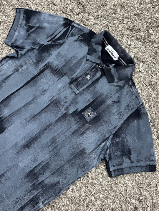 Stone Island polo costumized