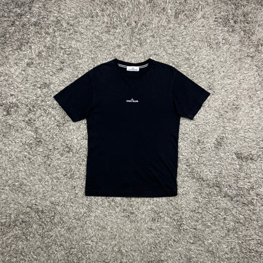 Stone Island T-shirt con stampa posteriore