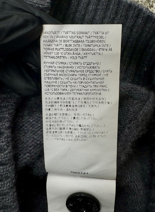 Stone Island maglione in lana con bottoni