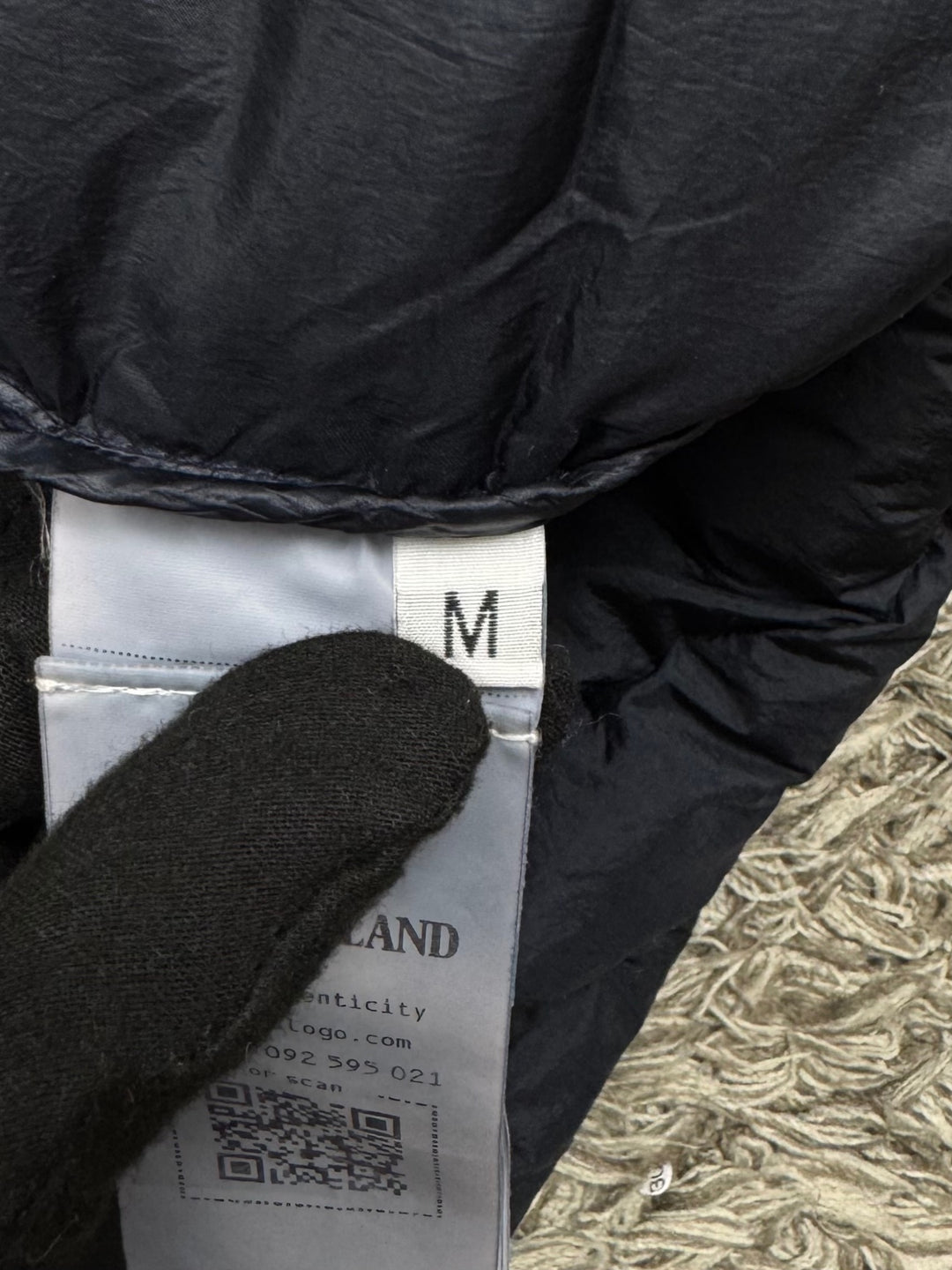 Stone Island Loom Woven Chambers R-Nylon Down-TC