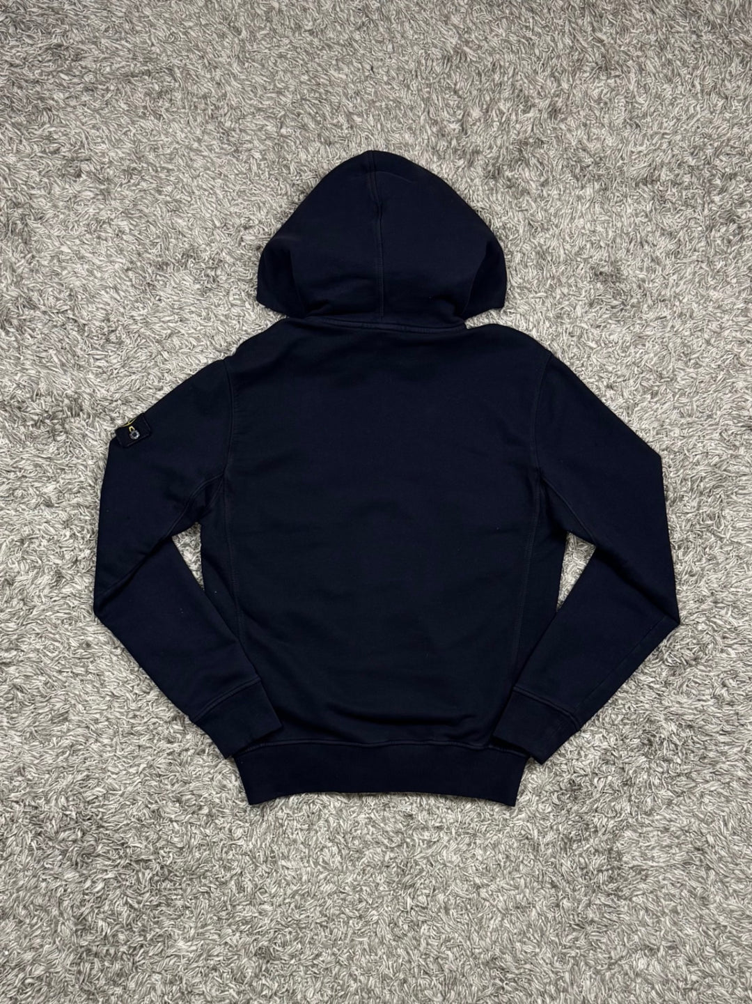 Stone Island Felpa con zip e cappuccio
