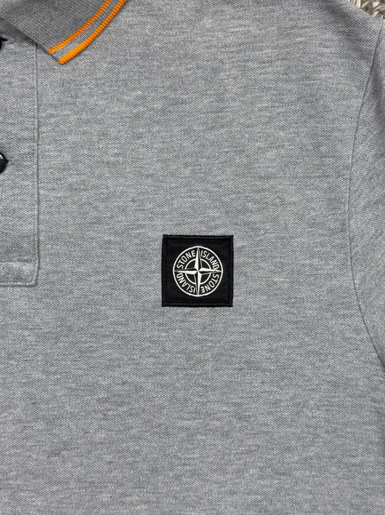 Stone Island Polo Dettaglia Arancio