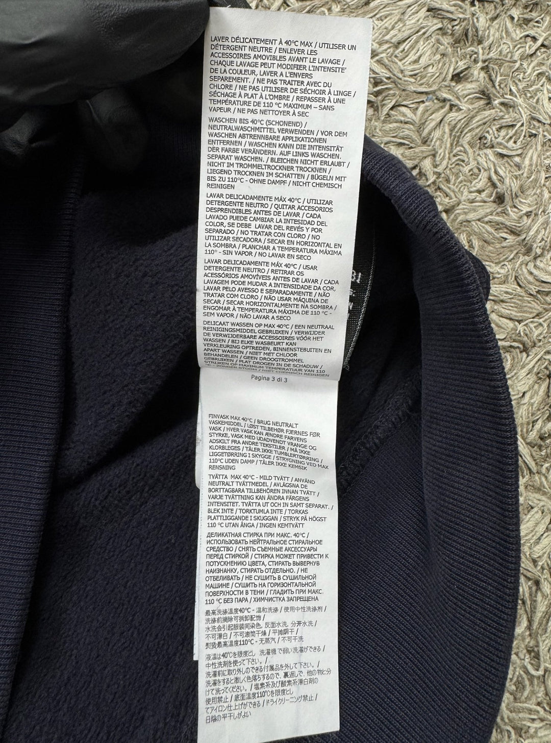 Stone Island felpa girocollo