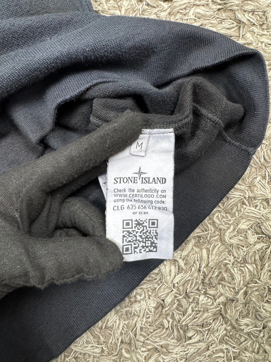 Stone Island maglioncino girocollo in cotone
