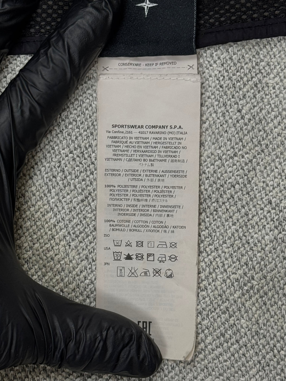 Stone Island soft shell-r Terry