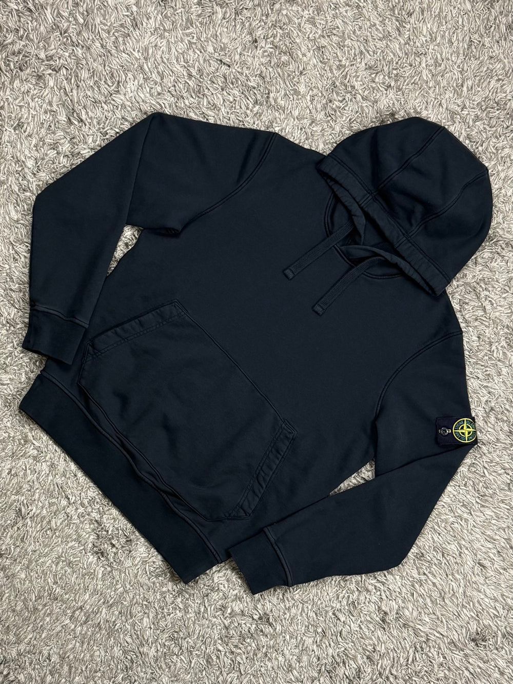 Stone Island Felpa con cappuccio