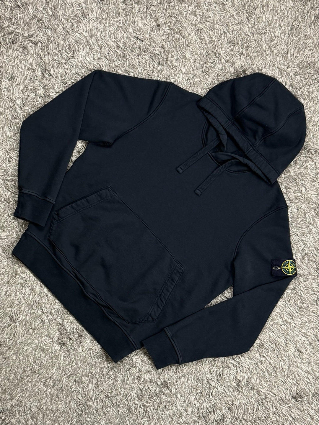 Stone Island Felpa con cappuccio