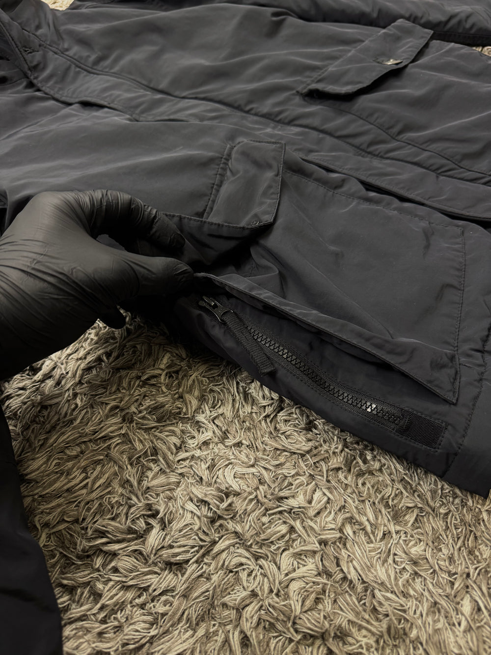 Stone Island parka micro reps in primaloft