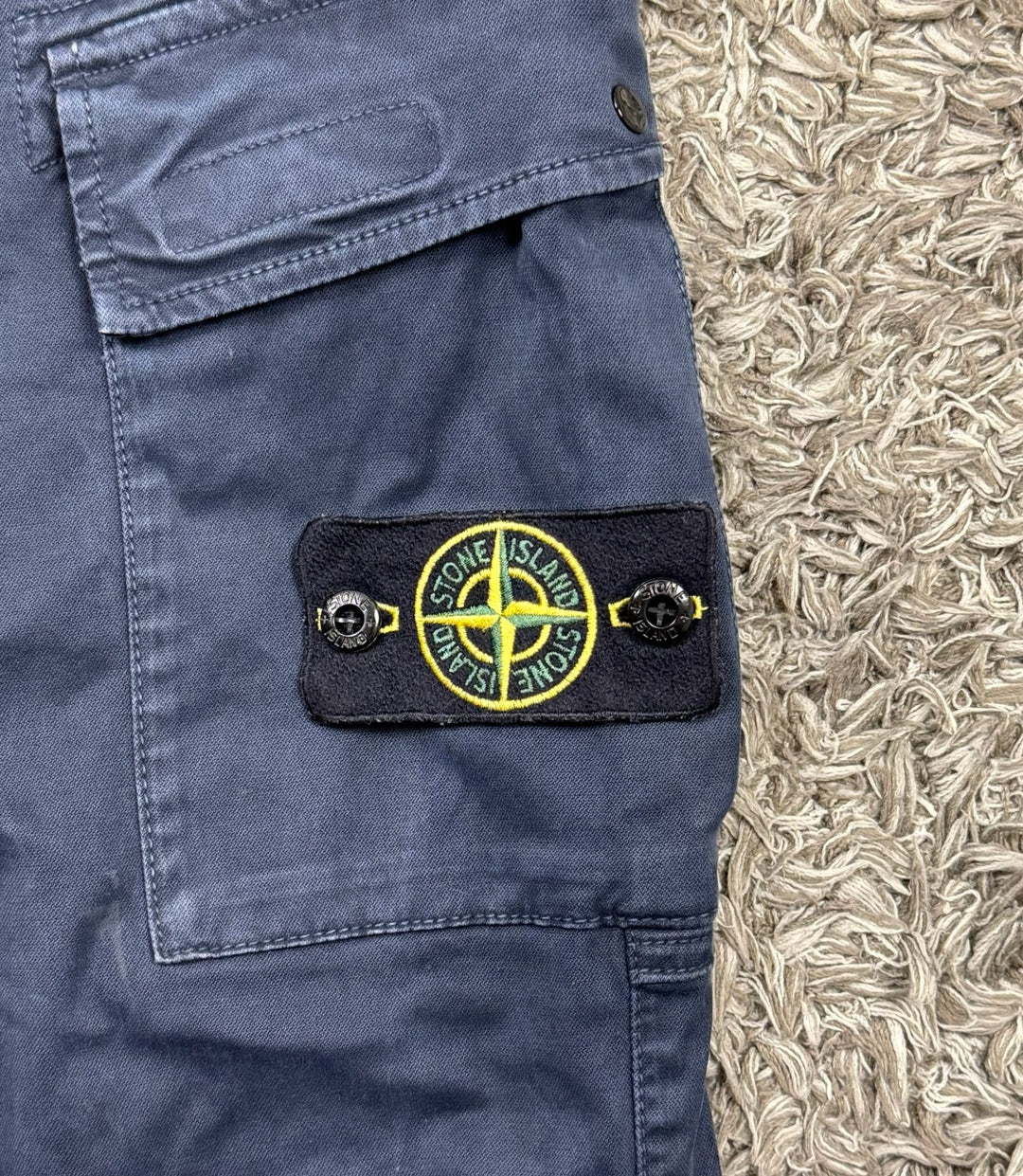 Stone Island pantalone lungo cargo