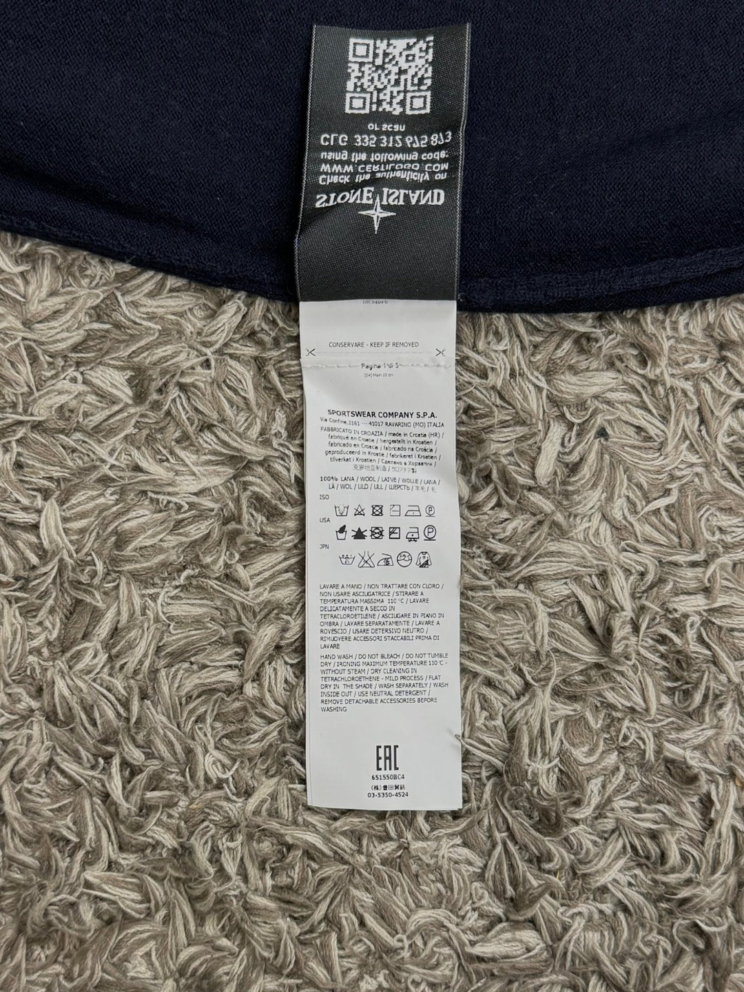Stone Island maglione in lana