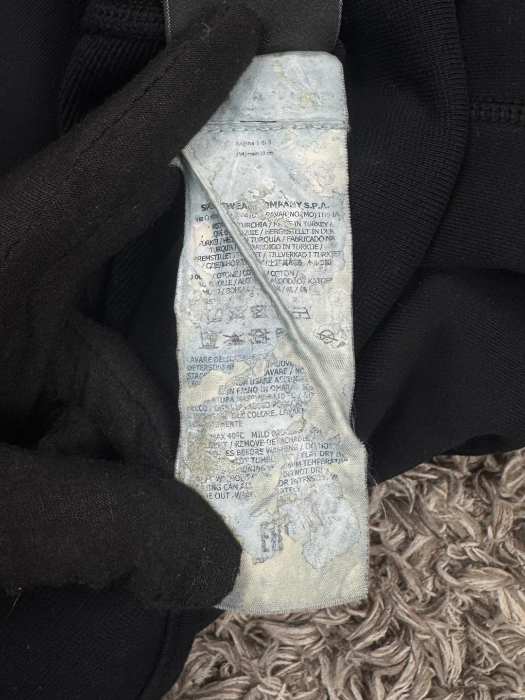 Stone Island Felpa Girocollo