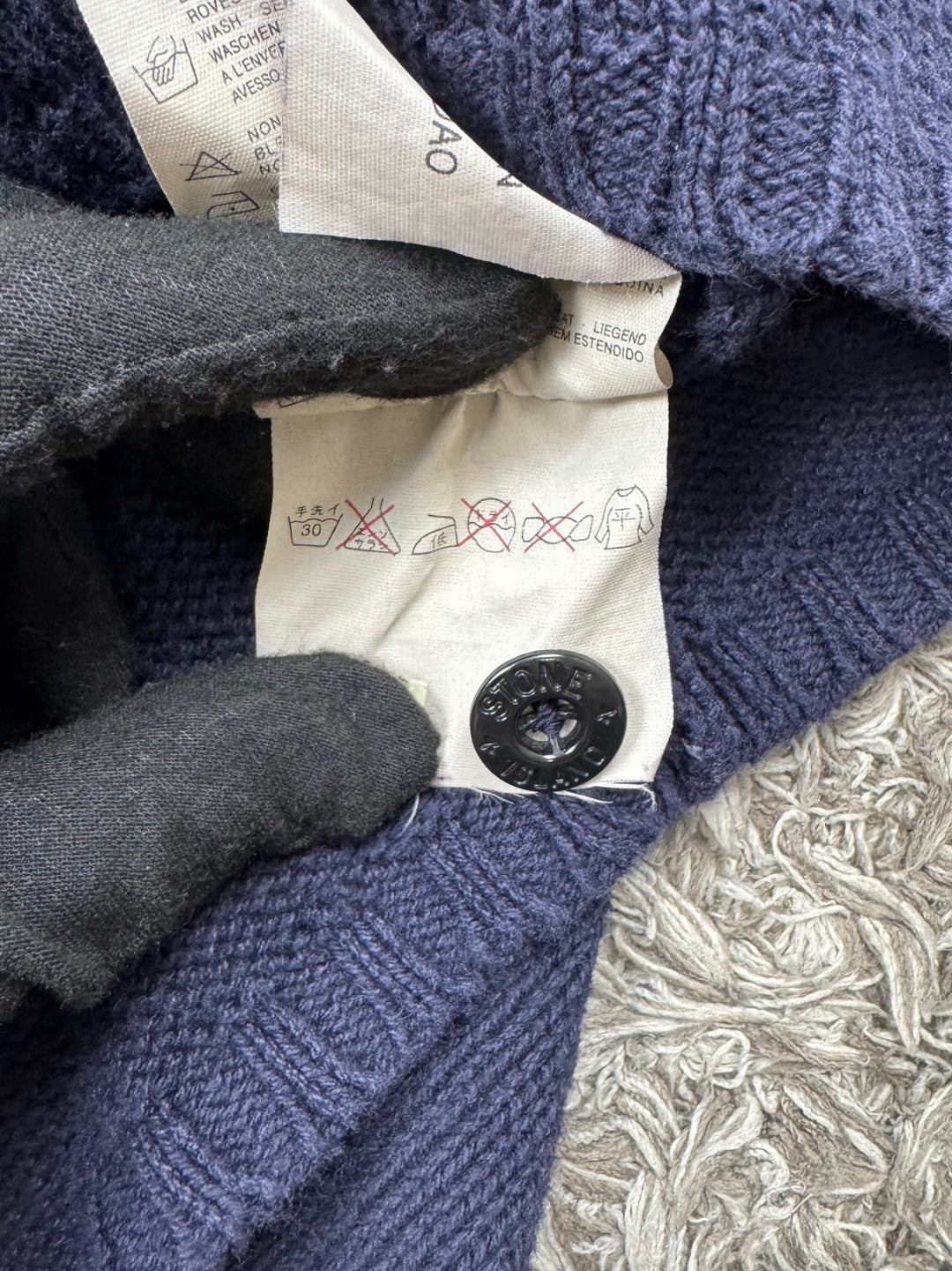 Stone Island maglione in cotone vintage