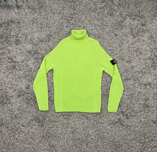 Stone Island maglione lana collo alto
