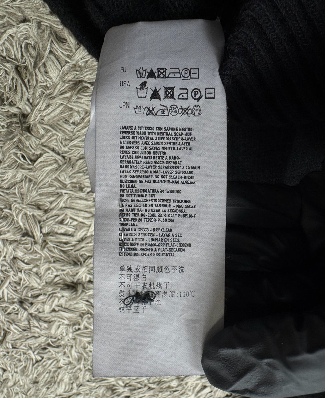 Stone Island maglione con zip e bottoni