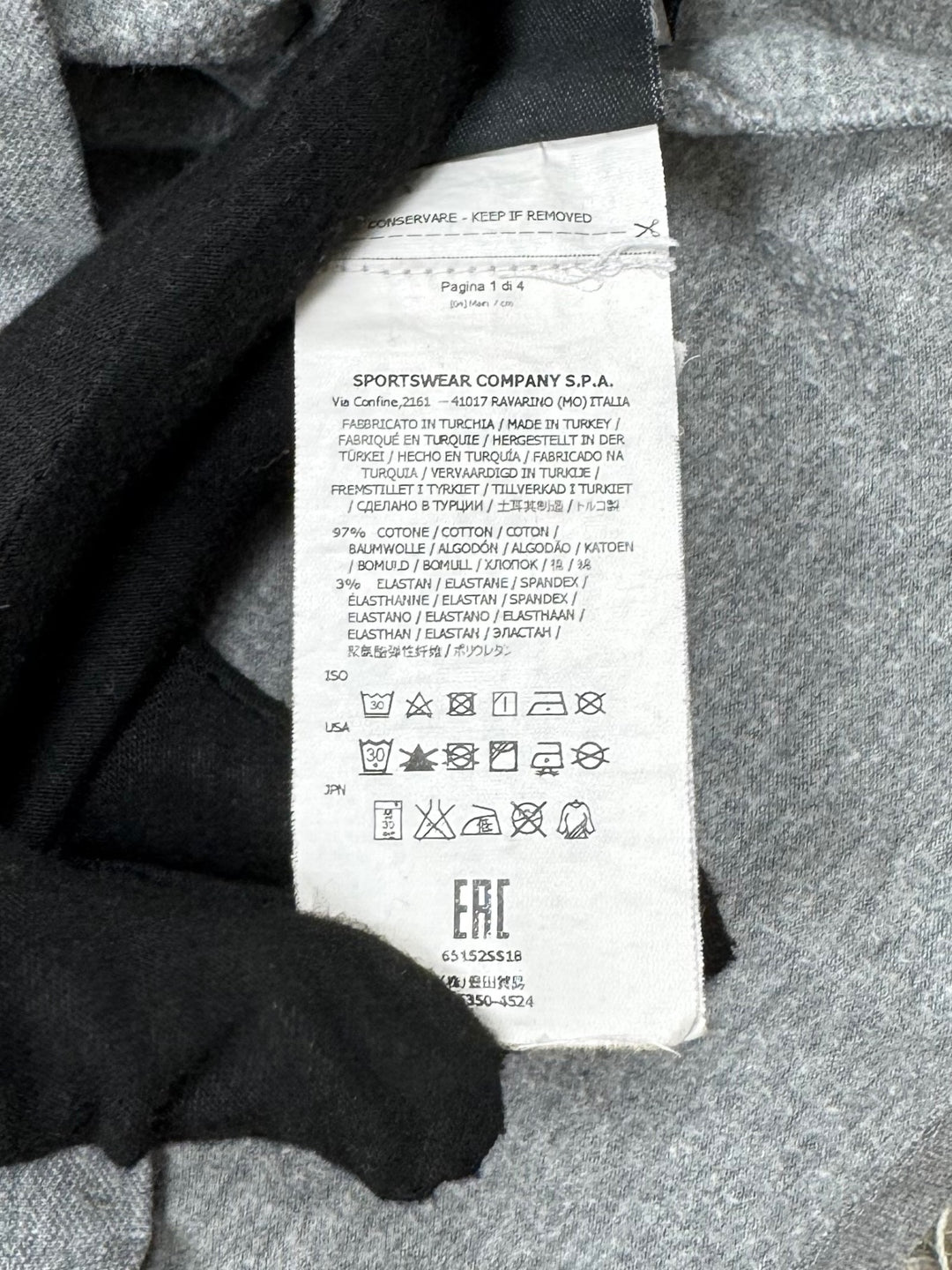 Stone Island Polo Maniche Lunghe