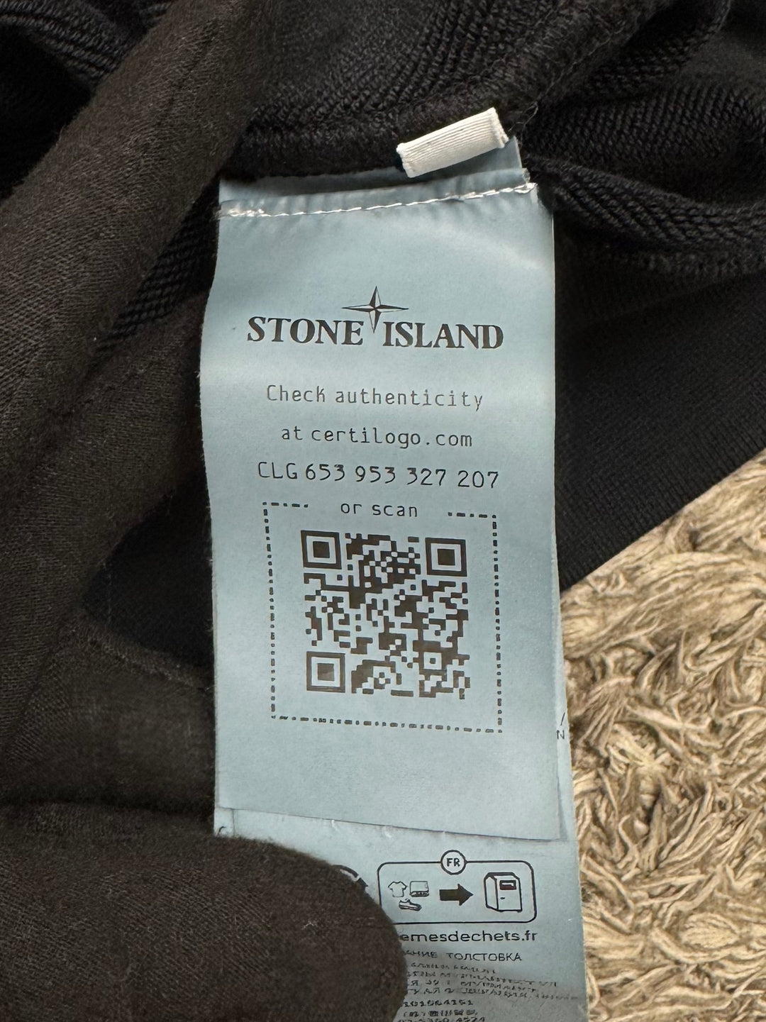 Stone Island Felpa Con Cappuccio