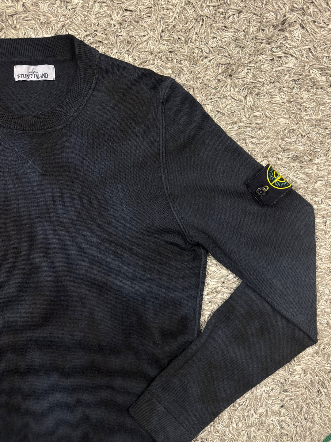 Stone Island maglioncino girocollo in cotone