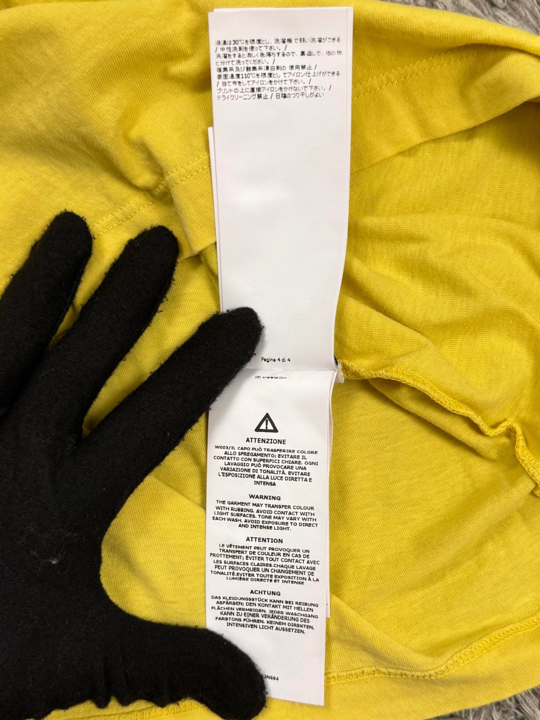 Stone Island T-shirt Stampa Posteriore