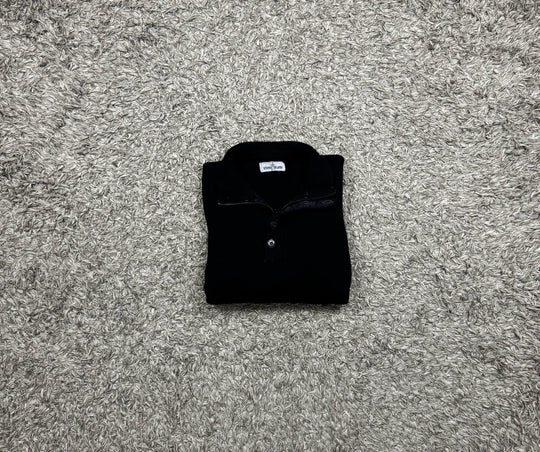 Stone Island maglione con zip e bottoni